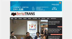 Desktop Screenshot of beritatrans.com